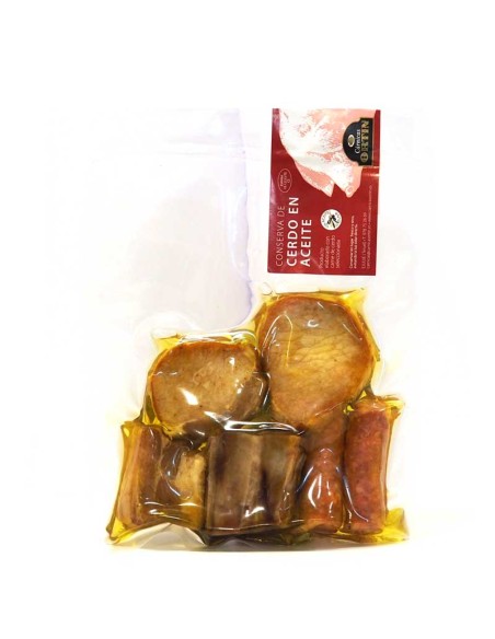 Bolsa de Conserva Cerdo en Aceite Ortín
