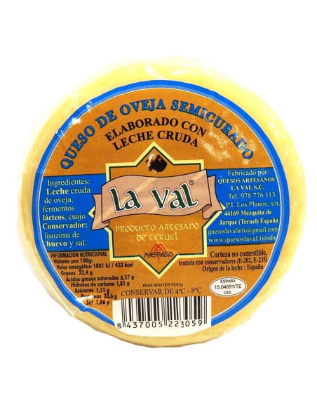Queso de Oveja Semi La Val
