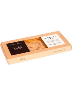 Turrón Naranja y Limón LOA