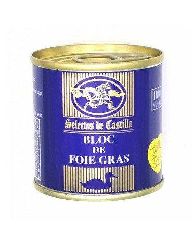 Bloc de foie gras de pato Selectos de Castilla