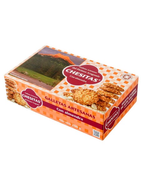 Chesitas galletas artesanas con almendra