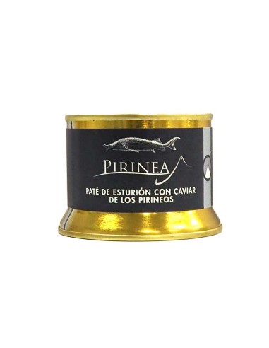 Paté de Esturión con Caviar de los Pirineos Pirinea