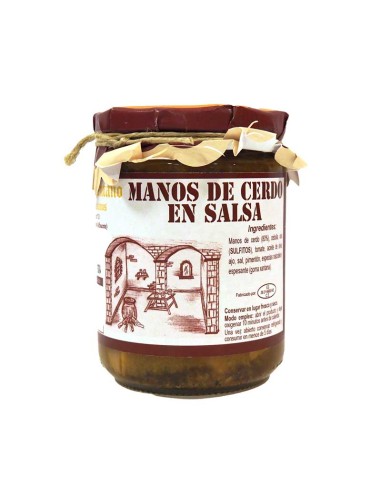 Manos de cerdo en Salsa Escabeches Antaño