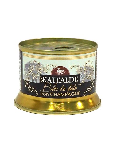Bloc de Foie de Pato Champagne Katealde