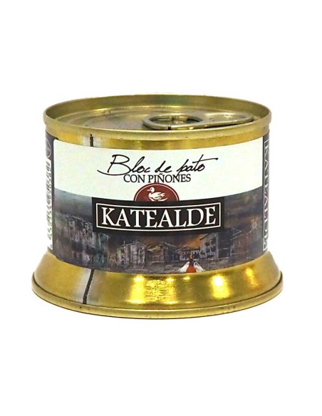 Bloc de Foie de Pato Piñones Katealde