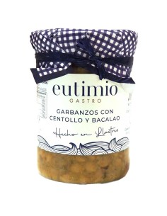 Garbanzos con centollo y bacalao Eutimio