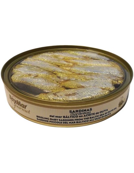 Sardinillas en aceite de oliva Baymar