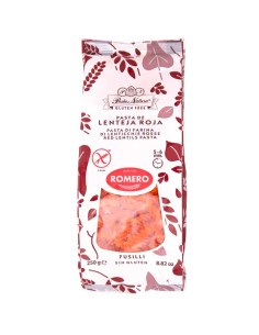 Fusilli de Lenteja Roja Romero