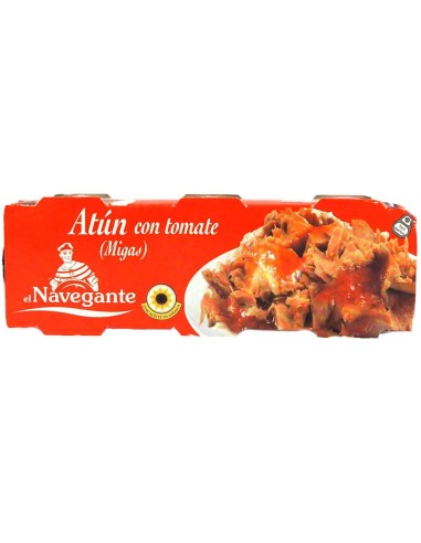 Migas de Atún con Tomate pack 3 El Navegante