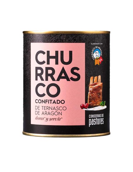 Churrasco confitado de Ternasco de Aragón IGP