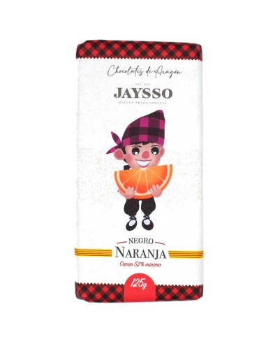 Chocolate Negro con Naranja Jaysso