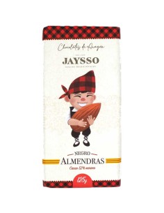 Chocolate artesano con almendras Jaysso