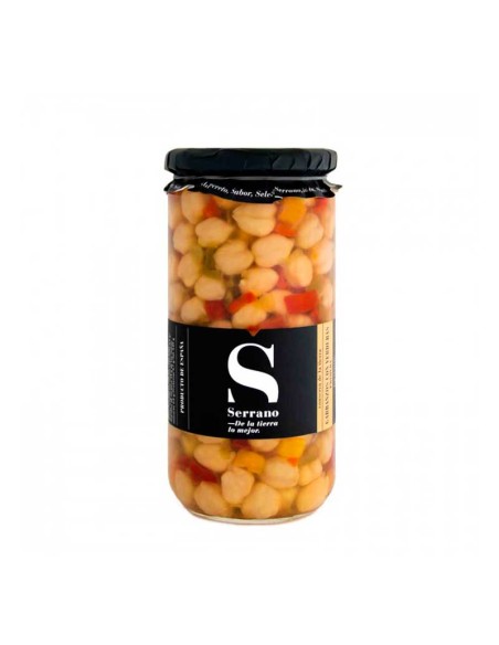 Garbanzos con verduras Serrano
