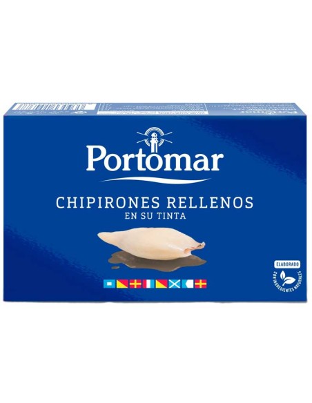 Chipirones Rellenos en su Tinta Portomar
