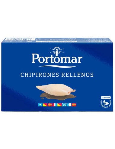 Chipirones Rellenos en AOVE Portomar