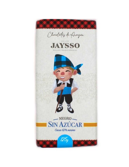 Chocolate Negro Sin Azúcar Jaysso