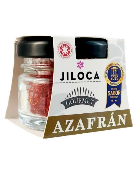 Azafrán selecto 0.50gr bote cristal Azafranes Jiloca