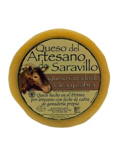 Queso Saravillo Vaca-Cabra Curado