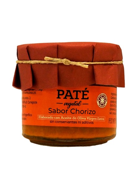 Paté de Chorizo vegetal Uncastillo