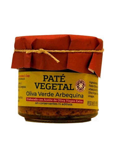 Paté de olivas verdes Uncastillo