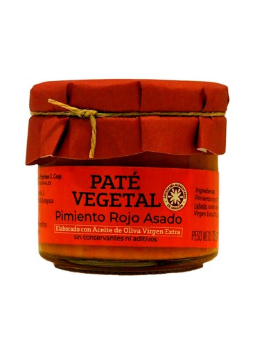 Paté de pimiento rojo asado Uncastillo