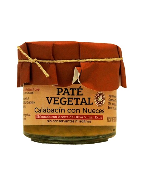 Paté de calabacín con nueces Uncastillo