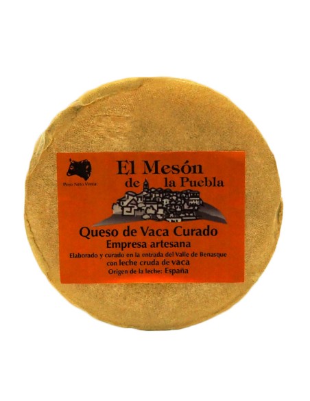 Queso de Vaca Curado El Mesón de la Puebla