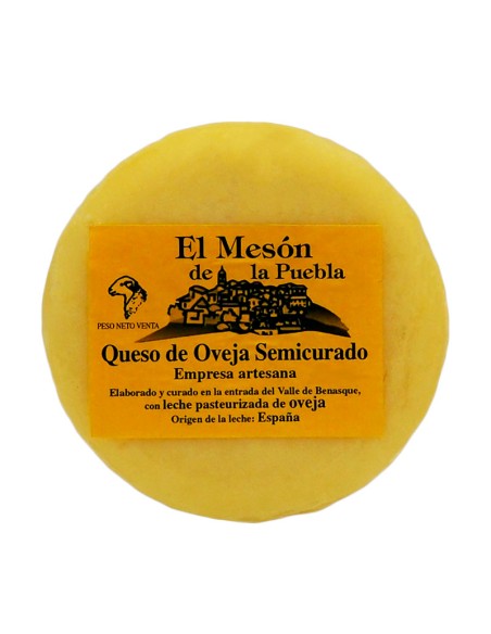 Queso de Oveja Semicurado El Mesón de la Puebla