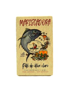 Paté de Atún Claro con Mostaza y Miel Mariscadora
