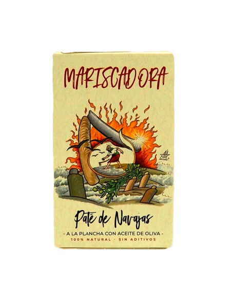 Paté de Navajas a la Plancha con Aceite de Oliva Mariscadora