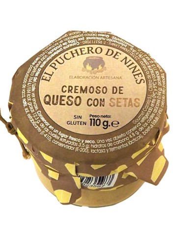 Cremoso de Queso con Setas El Puchero de Nines