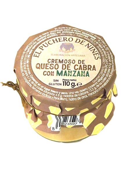 Cremoso de Queso de Cabra con Manzana El Puchero de Nines