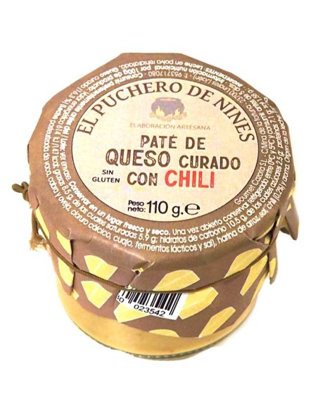 Paté de Queso Curado con Chili El Puchero de Nines
