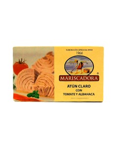 Atún Claro con Tomate y Albahaca Mariscadora