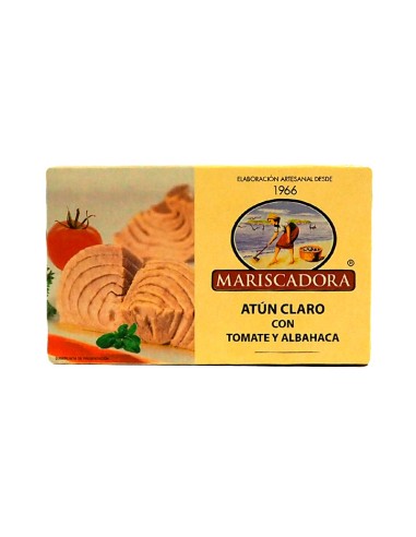 Atún Claro con Tomate y Albahaca Mariscadora