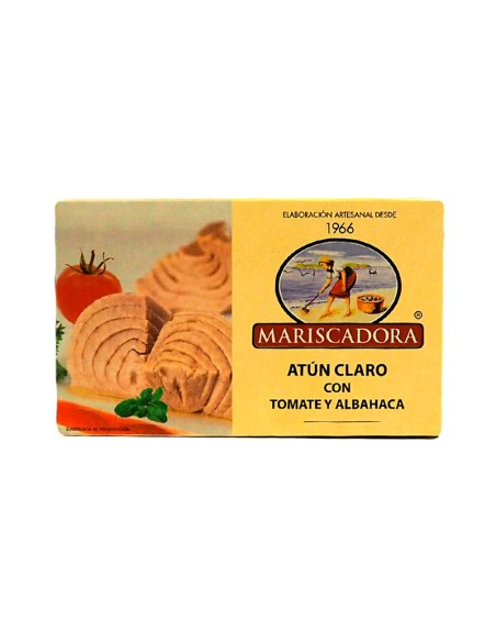 Atún Claro con Tomate y Albahaca Mariscadora