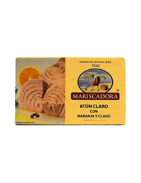Atún Claro con Naranja y Clavo Mariscadora