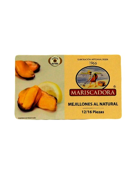 Mejillones al Natural Mariscadora