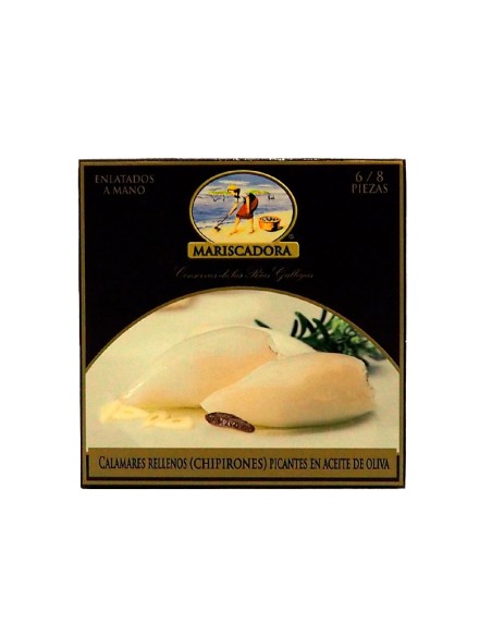 Calamares Rellenos Picantes en Aceite de Oliva Mariscadora