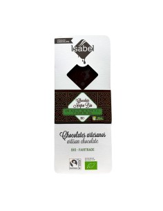 Chocolate negro con aceite y sal Isabel