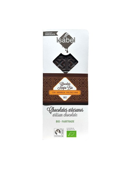 Chocolate negro con naranja Isabel