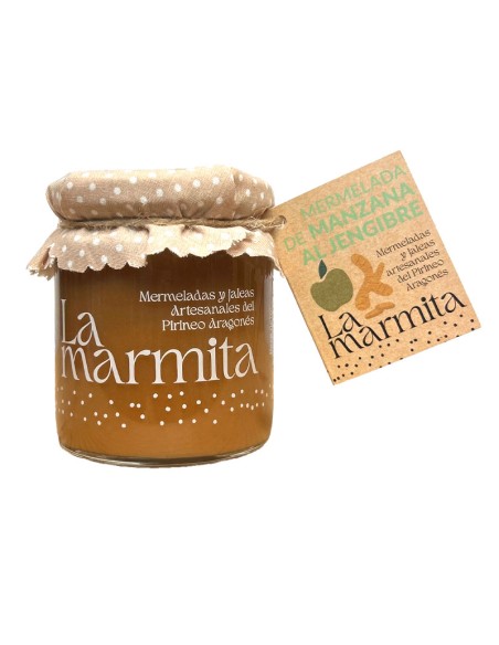 Mermelada de Manzana al Jengibre La Marmita