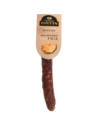 Salchichón con Foie Ortín