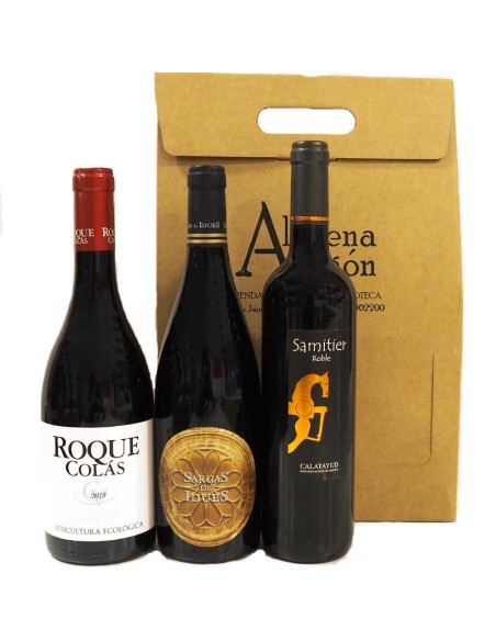 Estuche Vino Calatayud 3 bot