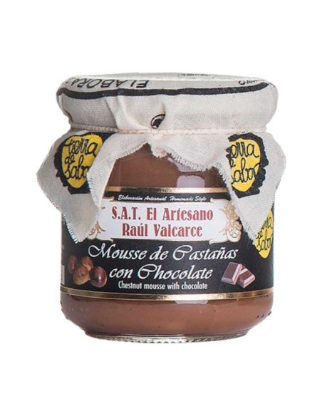 Mousse de Castañas con Chocolate