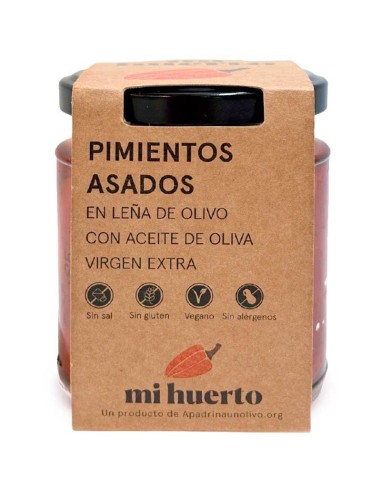 Pimientos a la Leña Mi Huerto