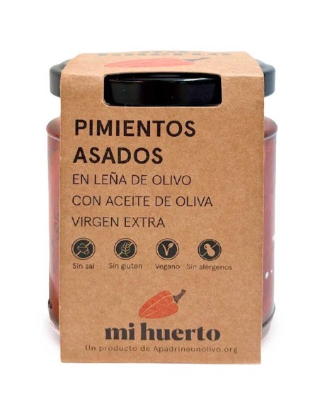 Pimientos a la Leña Mi Huerto