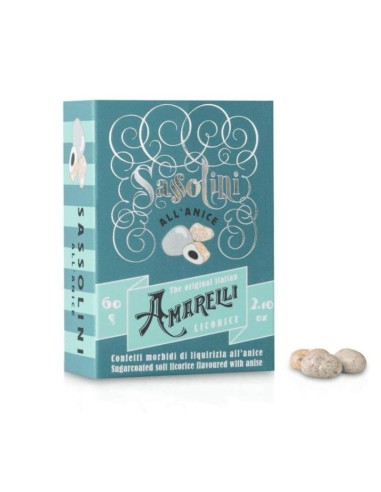 Amarelli 60 Sassolini Anice