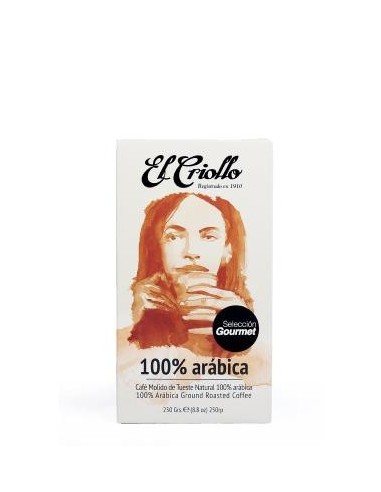 Café gourmet 100% Arábica El Criollo 250gr