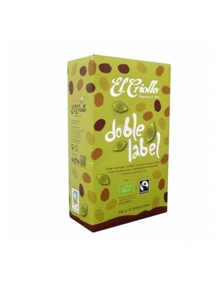 Café molido Doble Label ecologico